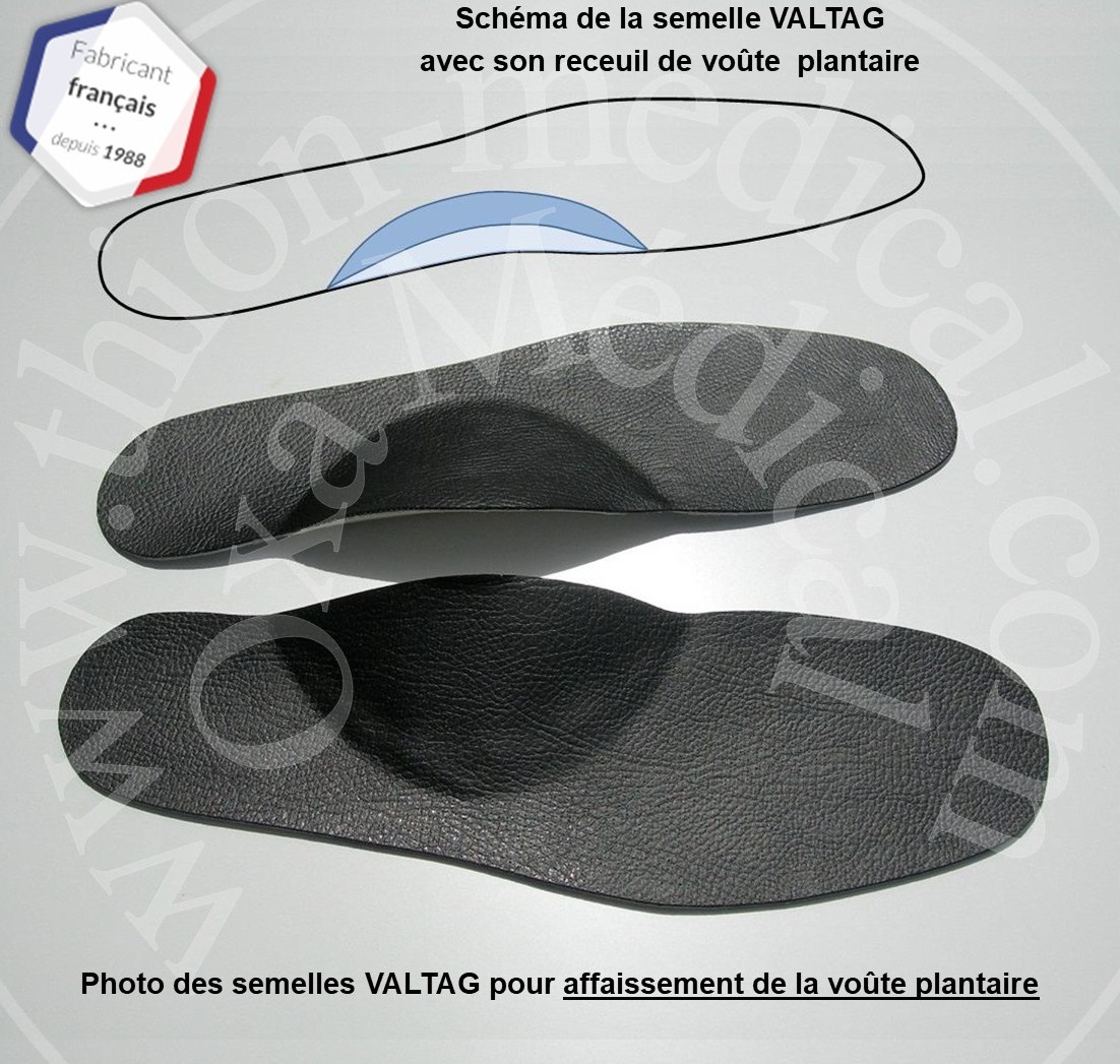 Photo des semelles VALTAG STAR